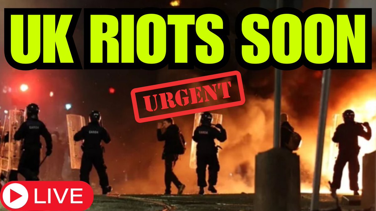 🔴WATCH LIVE HERE TONIGHT 7PM (UK TIME)
youtube.com/live/-oThQvsiG…
#ukriots #londonriots #parisriots #europeriots #euriots #spainriots #farmersprotests #riotpolice #ukpolice #londoncrime #breakingnews #latestnews #uknews #prepping