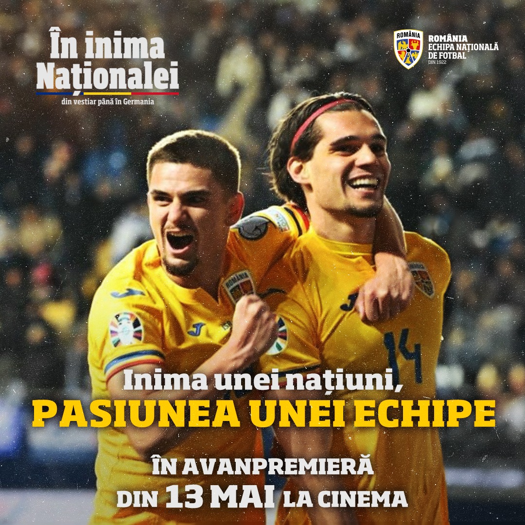 Cine spune că povestea s-a terminat la finalul meciului? Filmul În Inima Naționalei intră în avanpremieră din 13 mai în cinematografe. Detalii aici: inimanationalei.ro #InVestiarulTricolorilor #InInimaNationalei #EchipaNationala #LaCinema #FamiliePeGazon #UnitiPrinPasiune