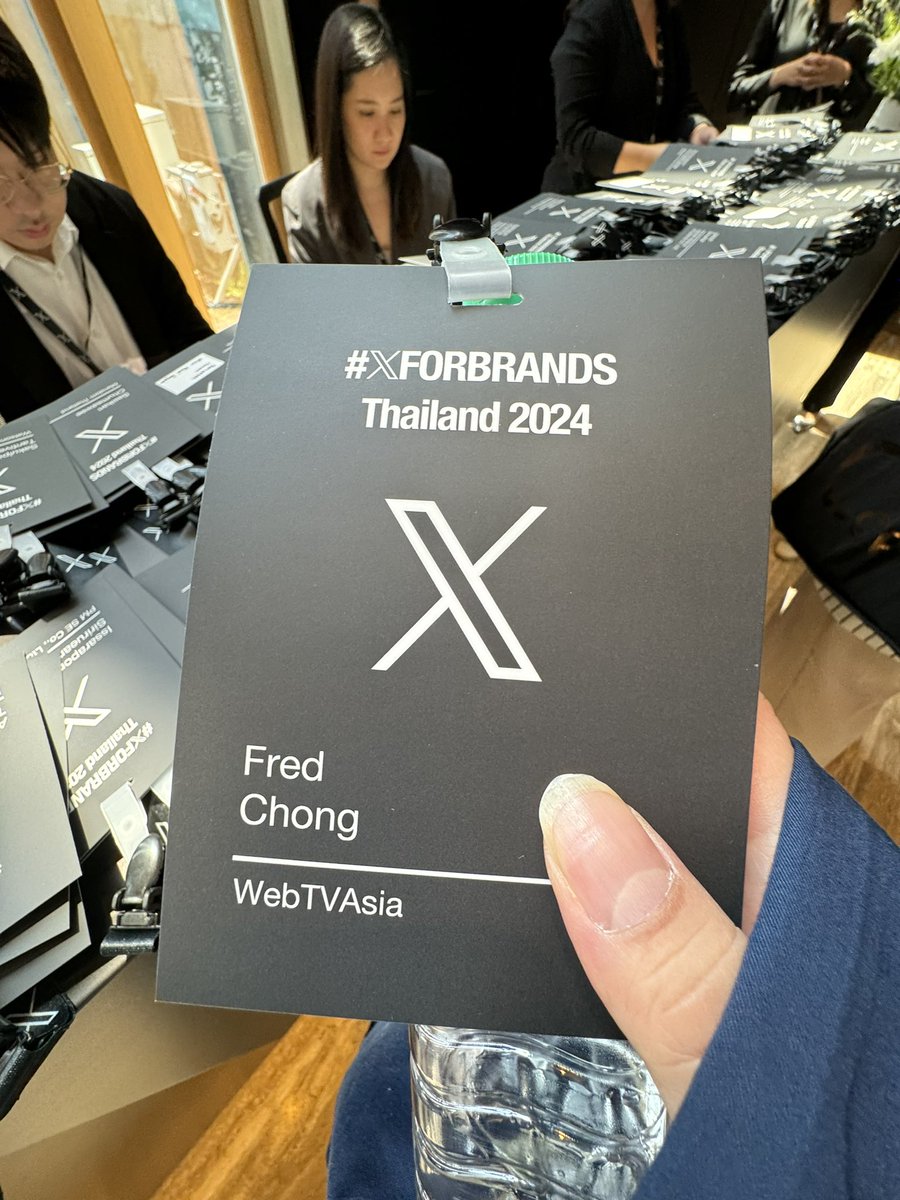 Fredchong96's tweet photo. Great X event in Bangkok!

@wtvathailand @Fredchong96 https://t.co/1ASQC7SGkR
