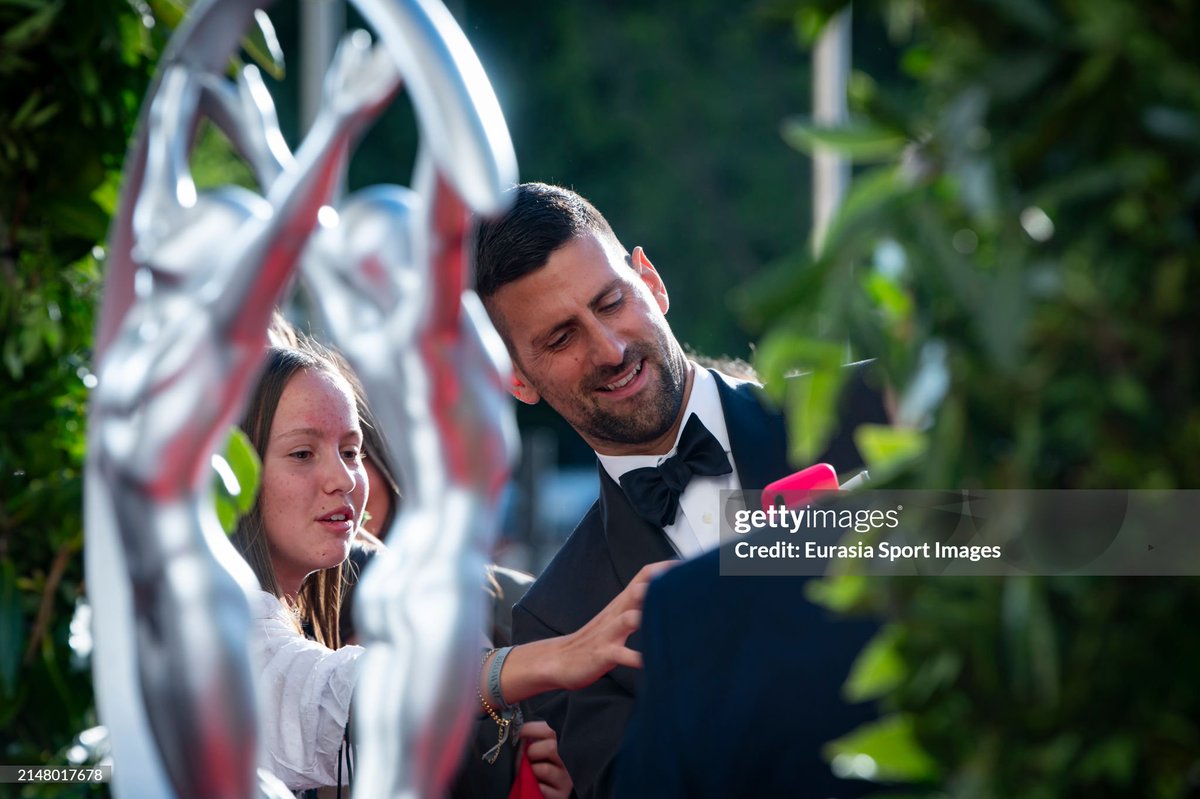 'I won't rush with coach decision'

'I have so much respect for Nadal. He's a good man and legend of our sport, my most important rival. I hope we'll meet again on court'

'It's honour to win this prestigious award, different than all others'

#NoleFam #Djokovic #Laureus24