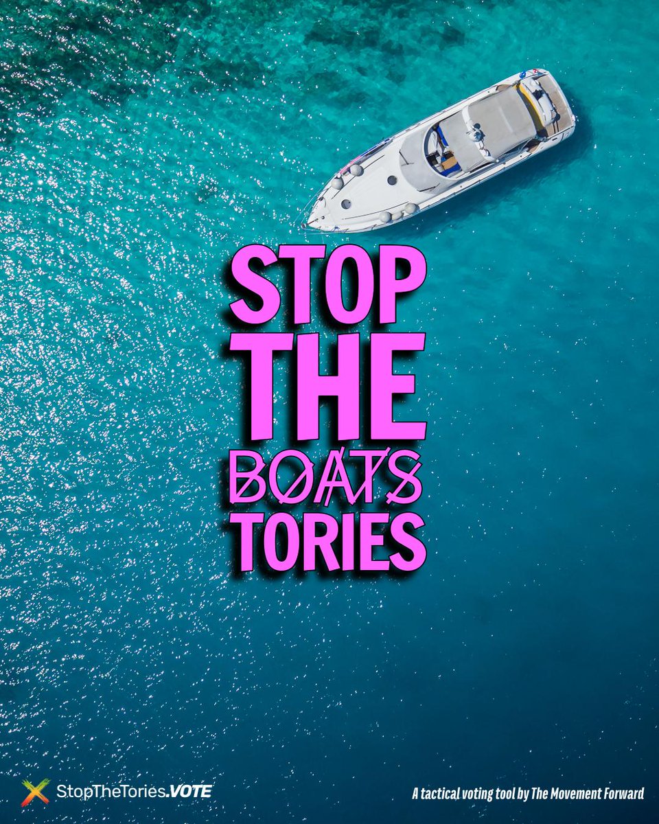 Stop The Boats? #RwandaNotInMyName Nah... instead let's... STOP THE TORIES Our tactical voting website has just launched for the local elections on May 2nd. Just type in your postcode and let us do the rest TRY IT NOW Stopthetories.vote Pls RT RT Thank you