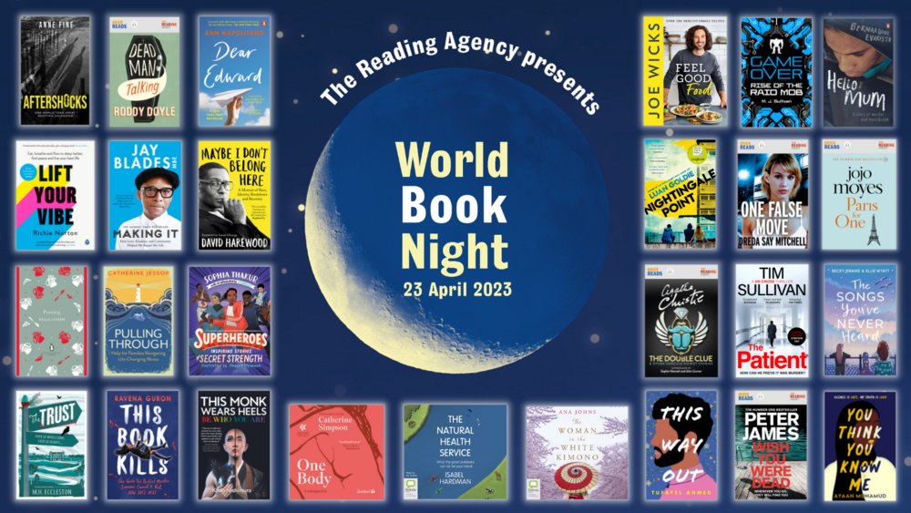 Today is #WorldBookNight2024 join us for a cuppa and a chat about books and reading from 5.30pm
#Loveyourlibrary