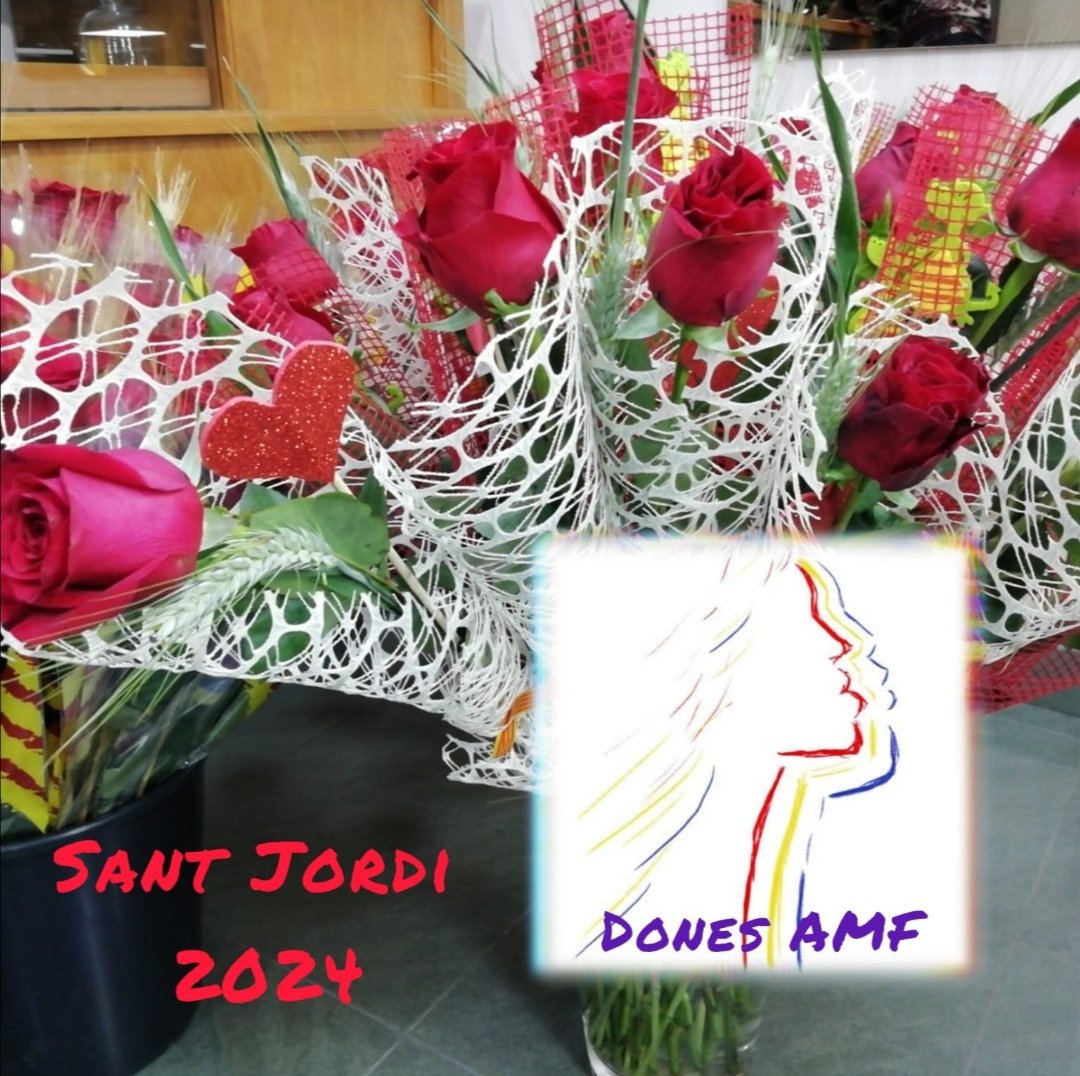 AmfDones's tweet photo. BONA DIADA DE SANT JORDI
Us esperem a tot@s
Plaça del mercat del #Clot
#BARCELONA #santjordi #eixclot #donesamf #23abril #parietat #dona #rosa #llibre https://t.co/N3GXS9oFbg