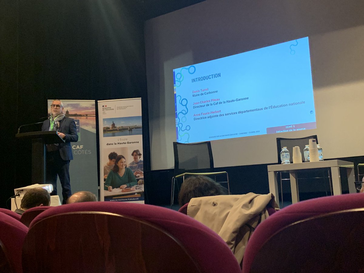 Séminaire de la continuité éducative à Carbonne Des actions communes et convergentes au service de la jeunesse… donner la parole et écouter  pour construire l’avenir <a href="/leclercarno/">Arnaud Leclerc</a> <a href="/FAURIEHERBERT/">A.FAURIE-HERBERT</a> <a href="/DSDEN31/">DSDEN 31</a> <a href="/cafhautegaronne/">Caf Haute-Garonne</a>