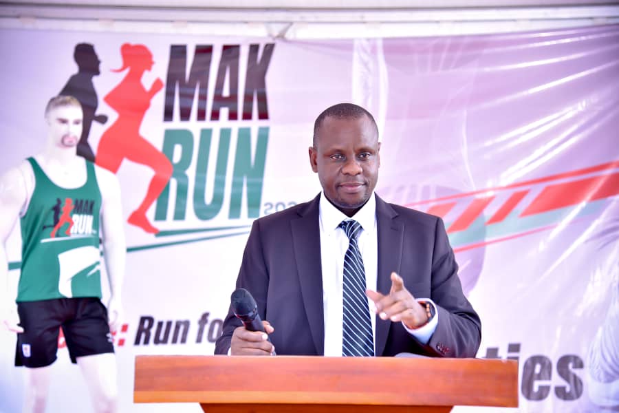 #MakRun2024: Together, let us run for the students living with disabilities. ~Hon. @BalaamAteenyiDr, @Mglsd_UG
