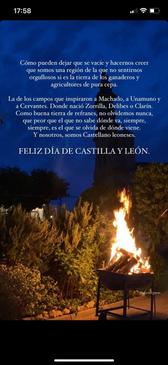 Feliz día de Castilla y Leon ❤️