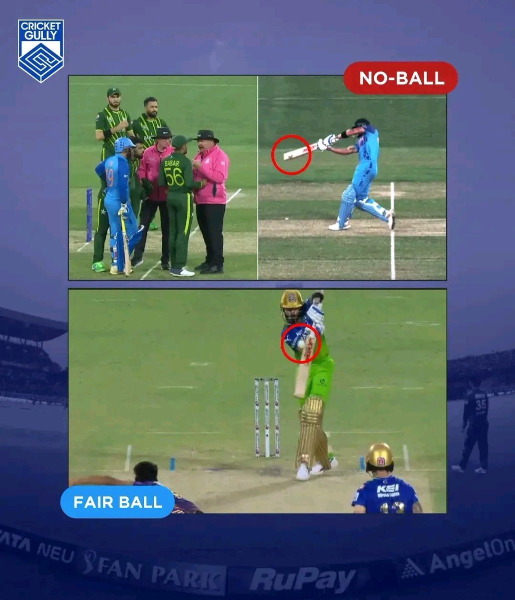 Same situation, 2 different decision! 🤔

#T20WorldCup2022 #Cricket #IPL2024 #ViratKohli