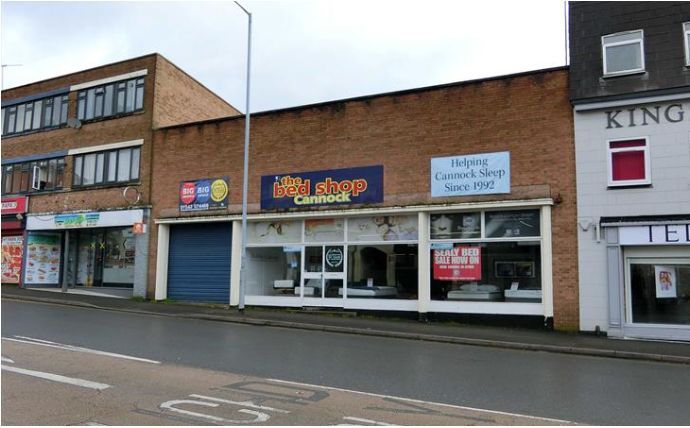Investment / redevelopment opportunity from Andrew Dixon & Company - 5,136 Sq Ft  occuping a prominent position on Walsall Road, #Cannock. Potential redevelopment for retail/residential subject to planning. #propertyinvestment. buff.ly/3w6M808