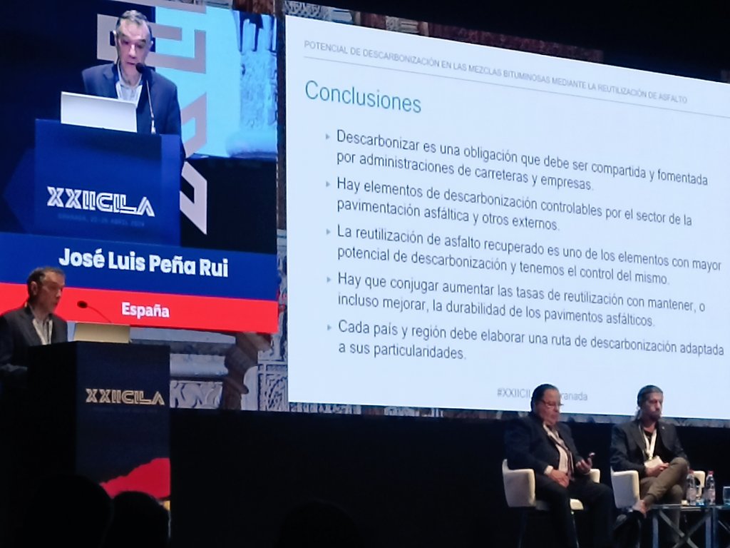 José Luis Peña, habla de descarbonizar.