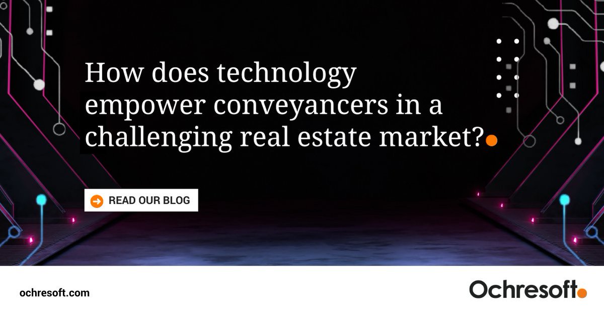 How does technology empower conveyancers in a challenging real estate market? 

Our MD, Rob Gurney, explains how #technology is one of the key elements guiding #conveyancers towards success in today’s complex world of #property transactions. Read more > hubs.la/Q02tKMHw0