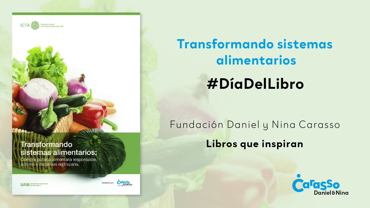 ➥📘#TransformandoSistemasAlimentarios es un publicación de Daniel Gaitán, nuestro galardonado en la Daniel Carasso Fellowship, junto a Valentina Córdoba.

En este informe podrás encontrar una perspectiva inspiradora y de utilidad si tienes interés en la compra pública