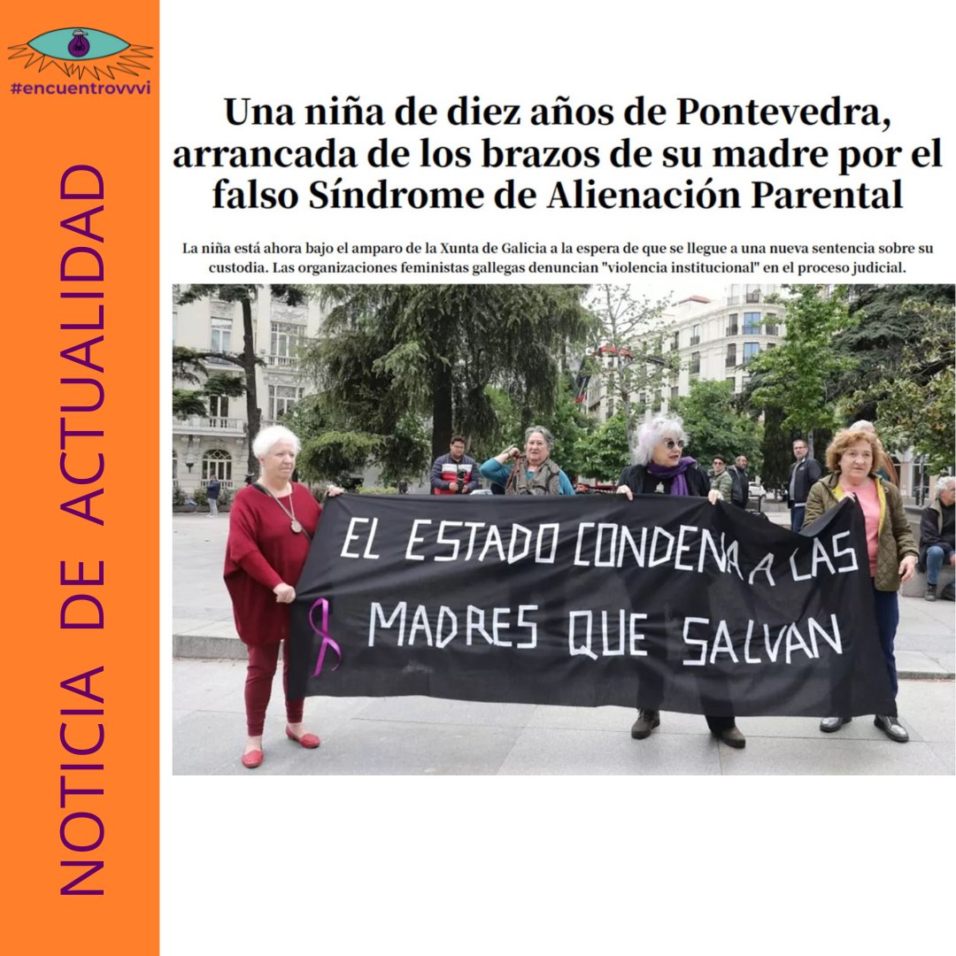 encuentrovvvi's tweet photo. La #ViolenciaVicaria se nutre de la #ViolenciaInstitucional y supone una forma de maltrato a la infancia de la que cada día conocemos más casos. Nuestra justicia mira por la ventana mientras permite que estas niñas/os sufran estados de terror.
Noticia 👉https://t.co/Gq5VYOIiwq https://t.co/xIZ5nB2MlV