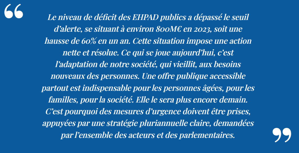 📢Crise des EHPAD📢

👉Enquête <a href="/laFHF/">FHF</a> :⬆️des déficits /⬇️trésoreries
👉Mobilisation des acteurs du Grand Age

La crise conjoncturelle liée à l'inflation devient structurelle. 

🔴Action rapide des pouvoirs publics ou dégradation du service public de la transition démographique !