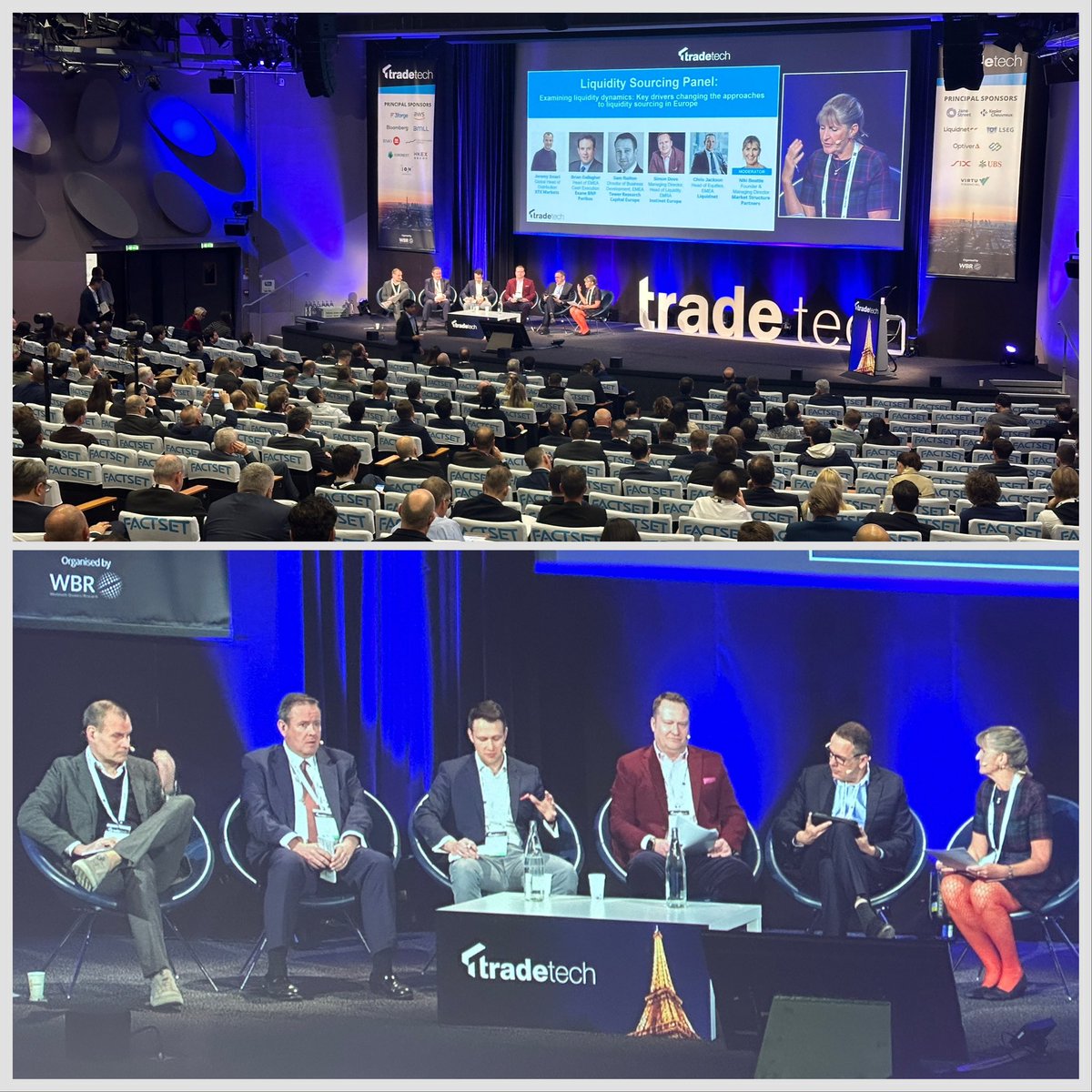 Great panel @TradeTech on what’s driving liquidity sourcing, liquidity / price discovery and more! With Jeremy Smart @xtxmarkets; Brian Gallagher @BNPParibas; Sam Railton Tower Research Capital; Simon Dove @Instinet; Chris Jackson @Liquidnet; Valerie Noel @SYZ_Group #tradetech