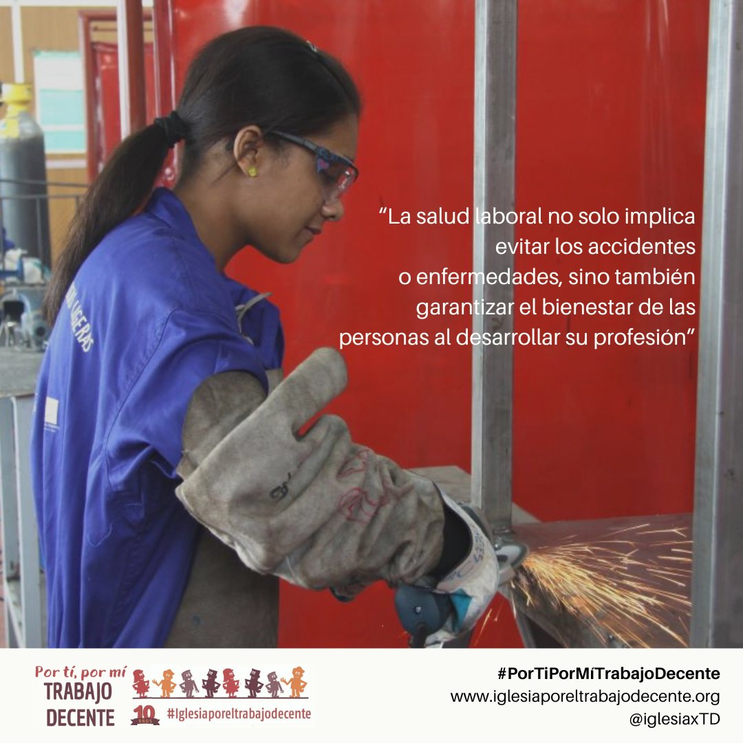 ITD defiende trabajar menos para paliar la precariedad y mejorar la salud de las personas trabajadoras 📄Manifiesto Primero de Mayo #1M2024 iglesiaporeltrabajodecente.org/2024/04/23/cui… 📄Nota de prensa iglesiaporeltrabajodecente.org/2024/04/23/itd… #PorTiPorMiTrabajoDecente