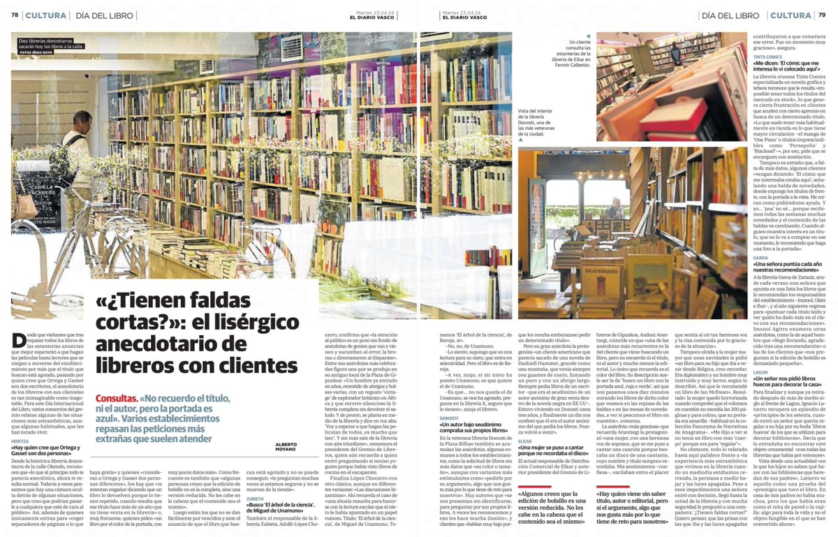 majimeno's tweet photo. Sonría, por favor.
#DiaDelLibro en @diariovasco: https://t.co/9I3vNyCR7L