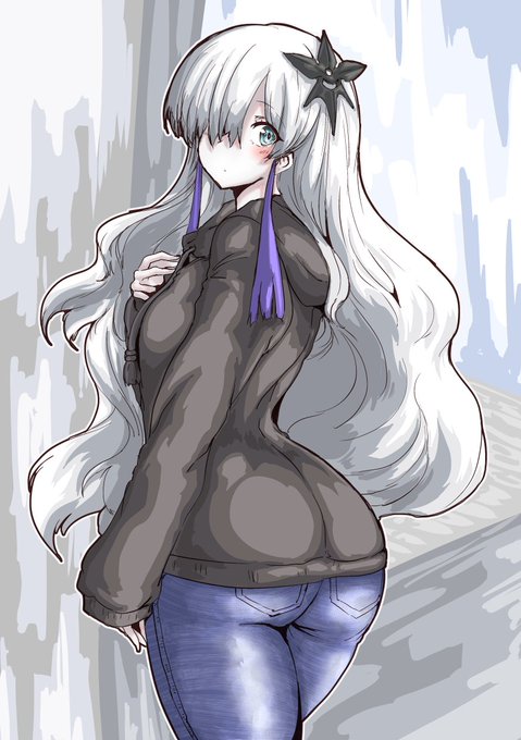 今日の日課はパーカーブルージーンズ星界さんです 