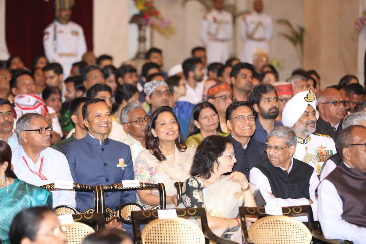 Heartfelt congratulations to my Chachaji - Dr. Sitaram Jindal on being honoured with the #PadmaBhushan Award for his outstanding contributions to nature cure and philanthropy. Your commitment to social welfare continues to guide us all. #PadmaAwards2024