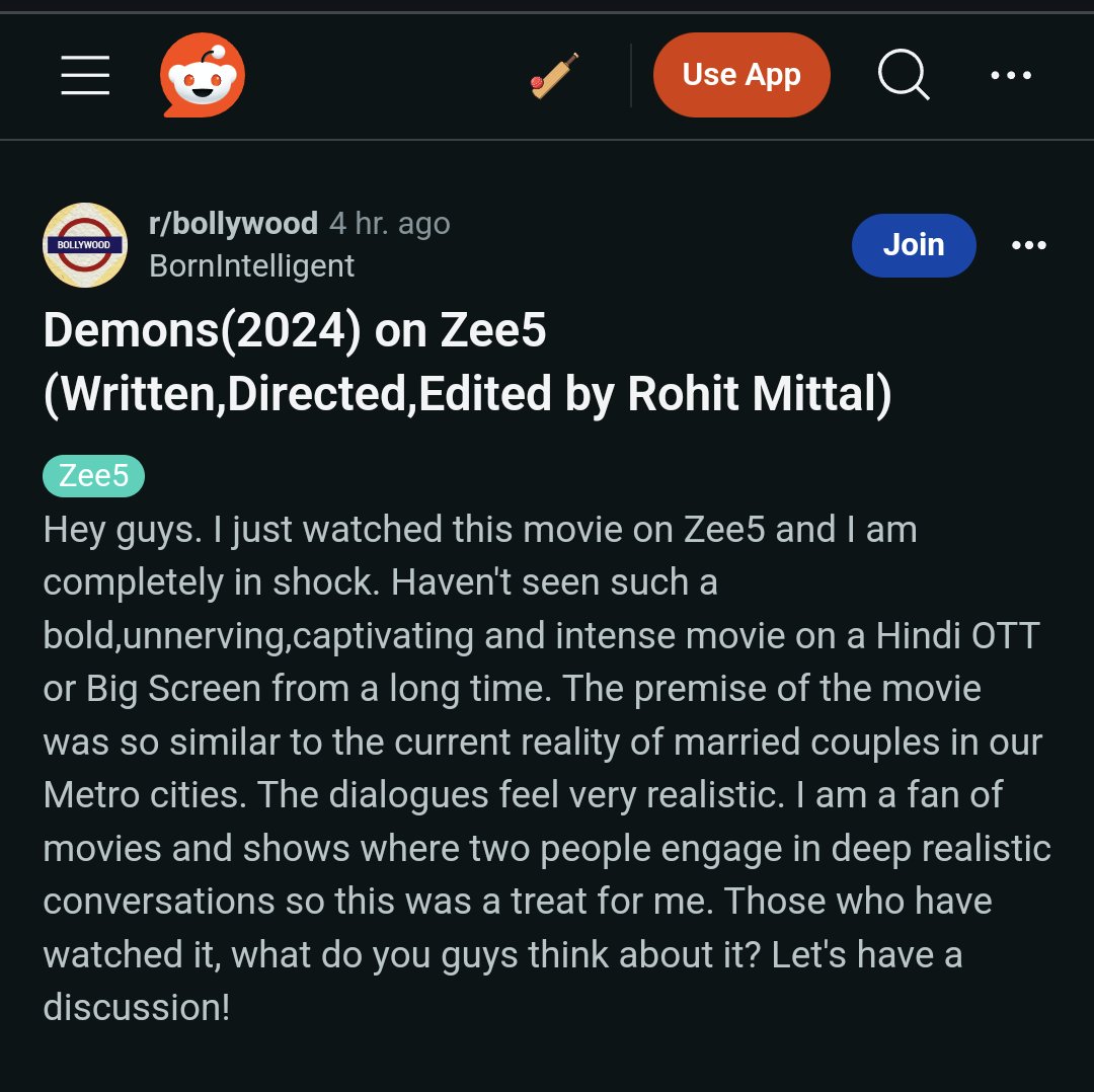 😊🙏🏼

Demons on <a href="/ZEE5India/">ZEE5Official</a> 

#demons #film