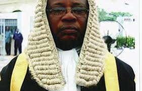 Below is Justice Evoh Chukwu, one of the Judges at the Federal High Court Abuja, Nigeria.

Justice Evoh Chukwu was the High Court judge handling the case between justice Binta Nyako's husband  Murtala Nyako and son AbdulAziz. The two, a former governor and Senator representing