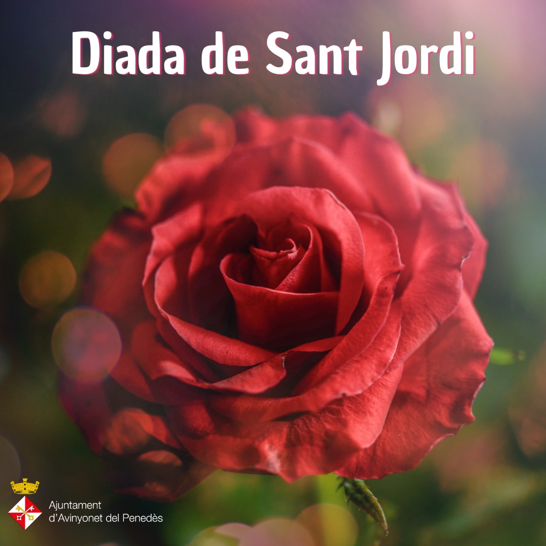 🐉L'Ajuntament d'Avinyonet del Penedès us desitja una molt bona diada de Sant Jordi 🌹📚

#AvinyonetdelPenedès #Origendelavinya #SantJordi24 #Roses #Llibres