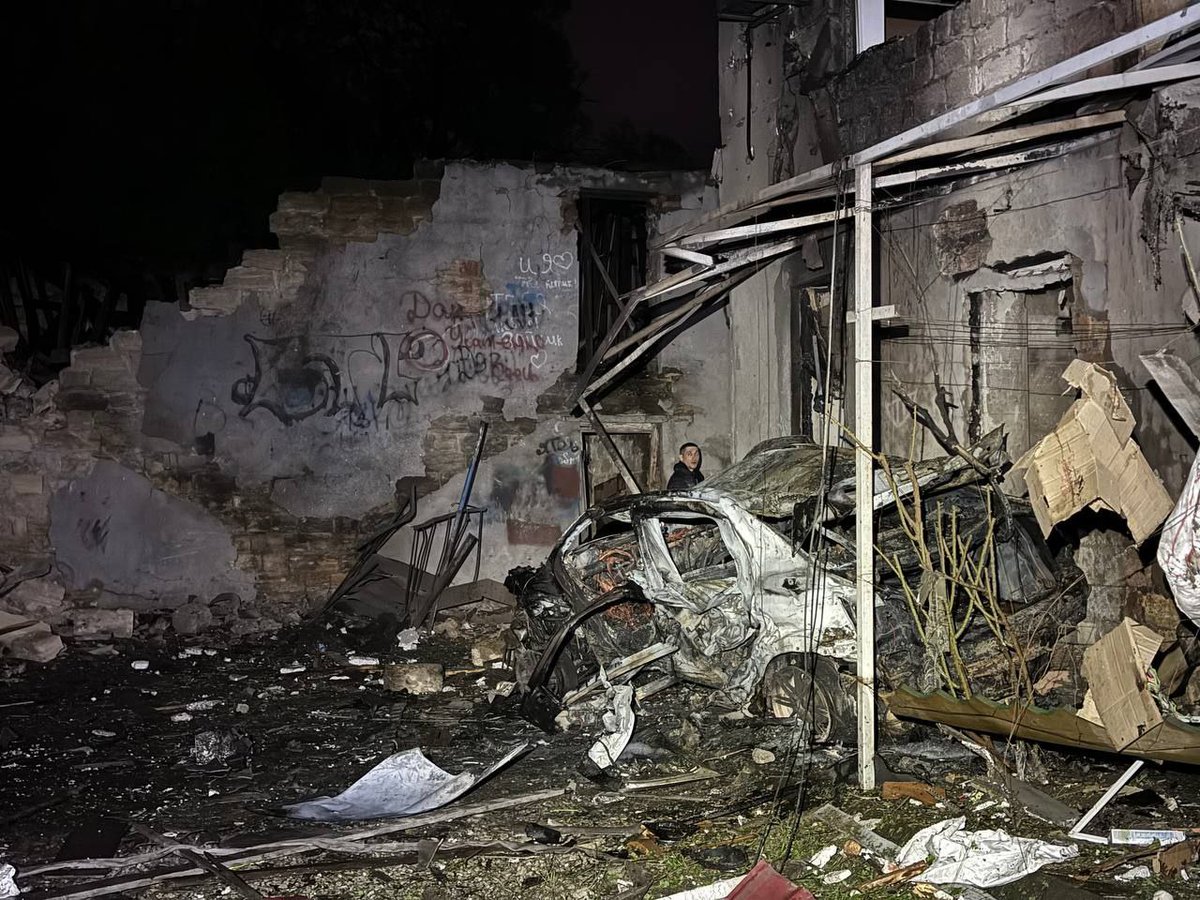 🙏 In Odesa, 9 people were injured as a result of an attack by Shahed UAVs. 😥 Among the 9 injured, four are children aged 12 and 9 years old and two babies who are not even a year old. Civilian infrastructure was damaged. #RussiaIsATerroristState