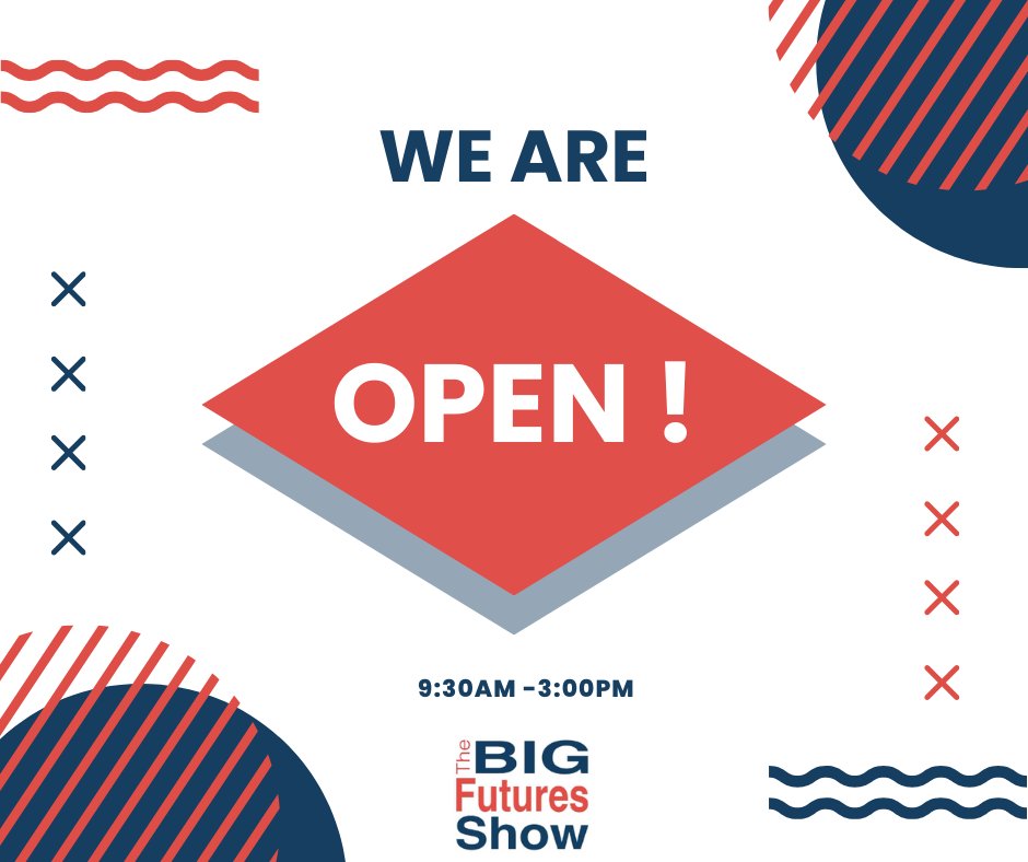💥 The doors are now OPEN! 💥

Come along and talk to our exhibitors to plan your BIG future! ✨ 👩‍🎓👨‍🎓

Don't miss out - doors close at 3pm. 

📍 Eastbourne Sports Park, BN21 2UF 

#BIGFS2024 #jobsearch  #eastbourne #eastbourneevents  #sussexjobs #thebigfuturesshow2024