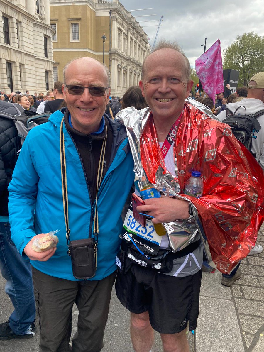 Well done John! 👏 He raised a whopping £2,300 for Leuchie 💚 and here's what he has to say.... 😁 'Marathon completed in 4hrs 18m. A brilliant day, if ever so slightly tiring! Thanks again for your donations - there's still time to give... 🙏😄' 👉 justgiving.com/page/john-sloa…