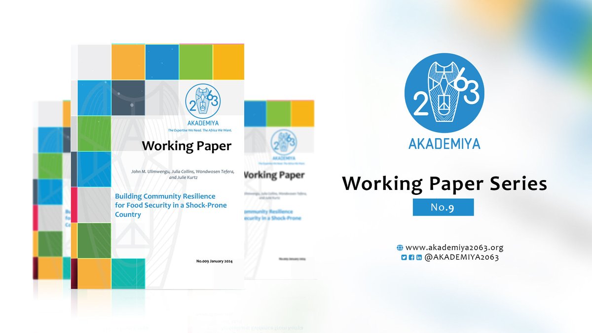 Given the complex nature of the crises facing South Sudan, a broad coalition of continuing support is needed both to address the urgent humanitarian crisis & also to help restore production systems, @AKADEMIYA2063's Working Paper #9, finds! Learn more: shorturl.at/aivFX