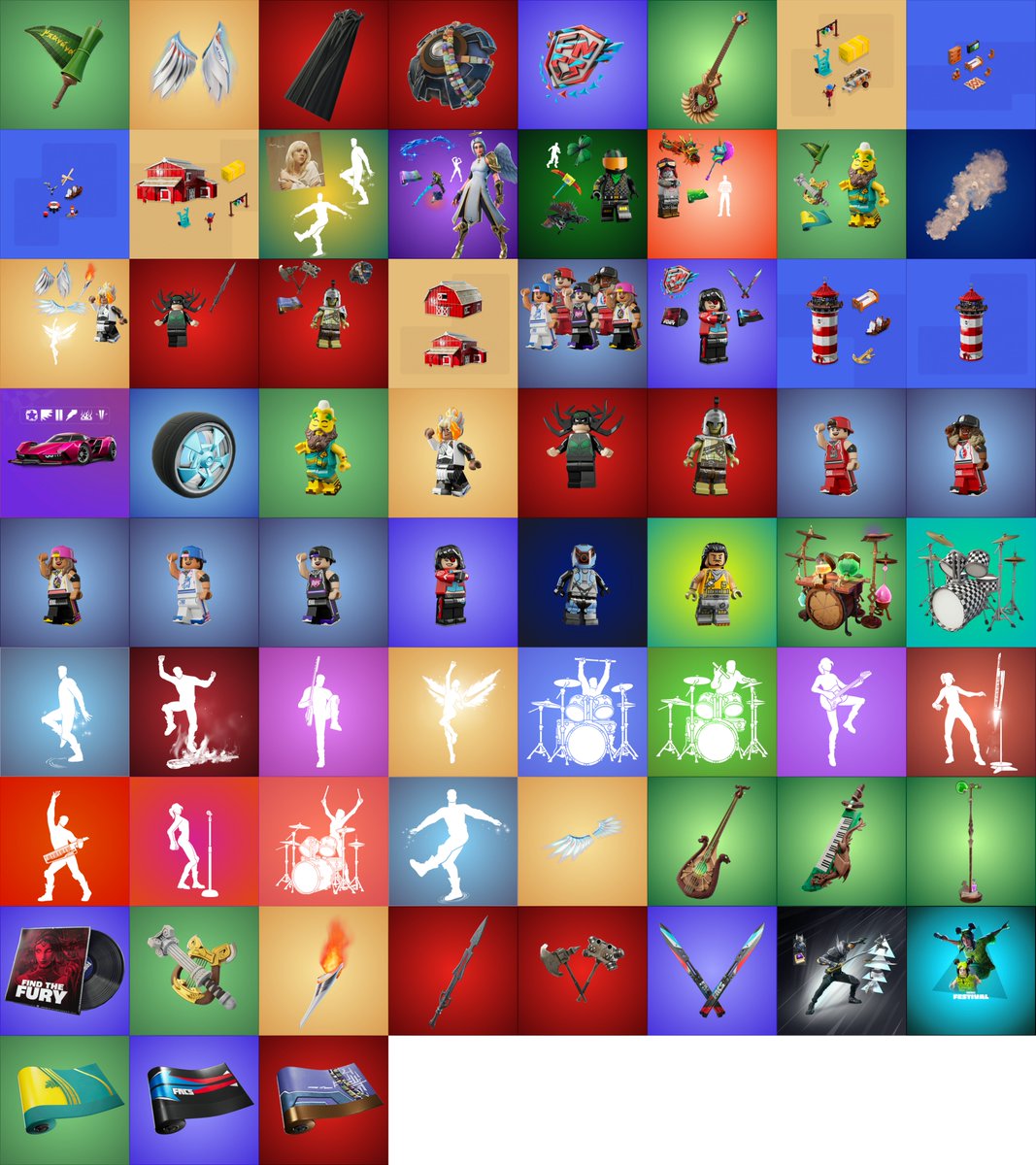 ALL NEW ITEMSHOP ASSETS ADDED IN THIS UPDATE!