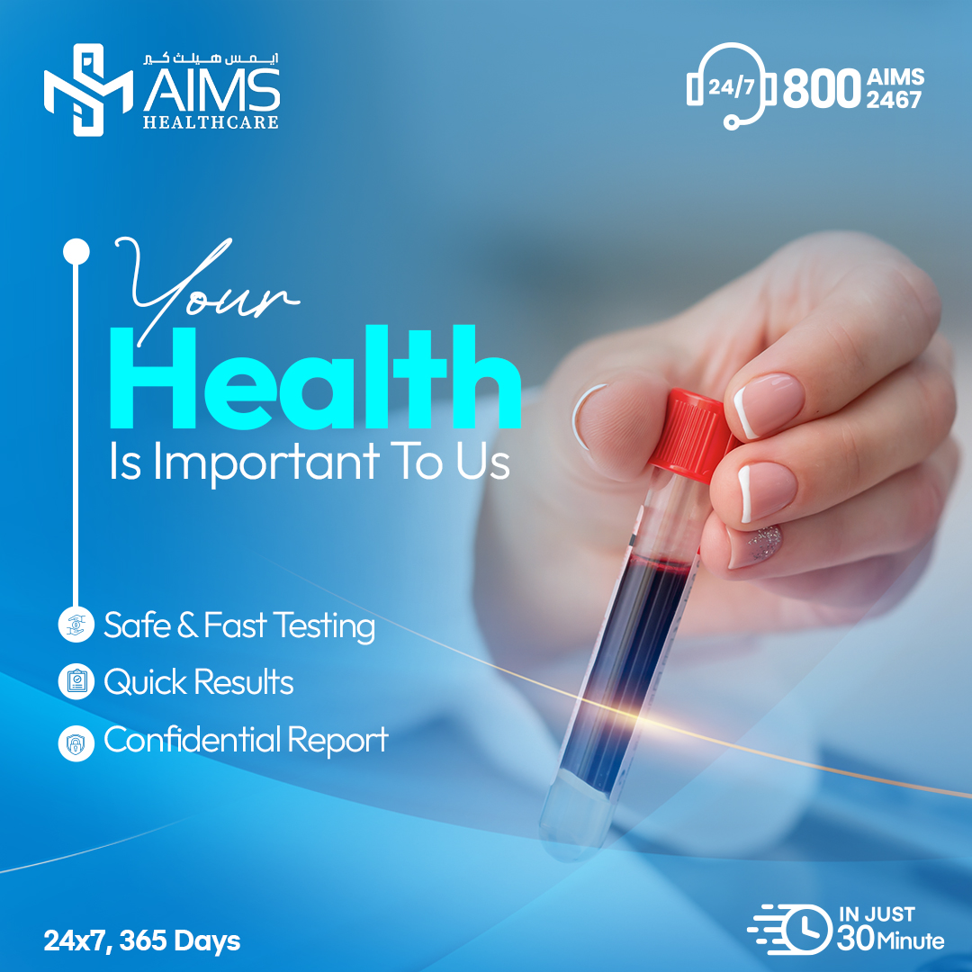 Your well-being matters, and we're here to help.
Call us today at 800 AIMS 2467 or WhatsApp Us at +971 505 136 505.
Visit:aimshealthcare.ae/service/std-te…
#STDCare #STDScreening #HomeTesting #SexualHealth #ConfidentialTesting #STDCheck #SafeTesting #HealthcareAtHome #QuickResults