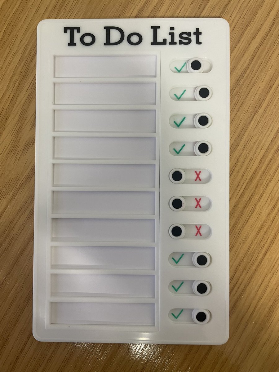 We are always looking at ways to help our learners and make school as inclusive and accessible as possible.

How cool are these visual ‘To Do Lists’? 

They can help break each activity down into manageable size chunks👍🏻💪🏼

Only problem now is… Mrs Yorke wants one for herself 📝