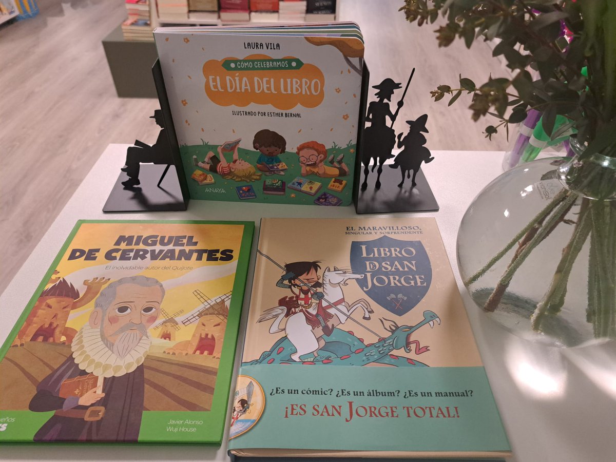 📚 FELIZ DIA DEL LIBRO. Os esperamos. 10% de descuento por el día del libro.