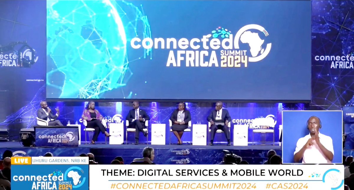 tanuijohn's tweet photo. Powering Smart Goverments- Agile Leadership for Digital Transformation,investments and collaborations,issues and opportunities - Panel Discussion involving @njiru_robin Regional Led,Amazon Web Services, Annick Sacko,Government Affairs ,Oracle , @CEOSmartAfrica -DG @RealSmartAfrica ,Sarah Maina ,Secretary Lands.
#connectedafricasummit2024