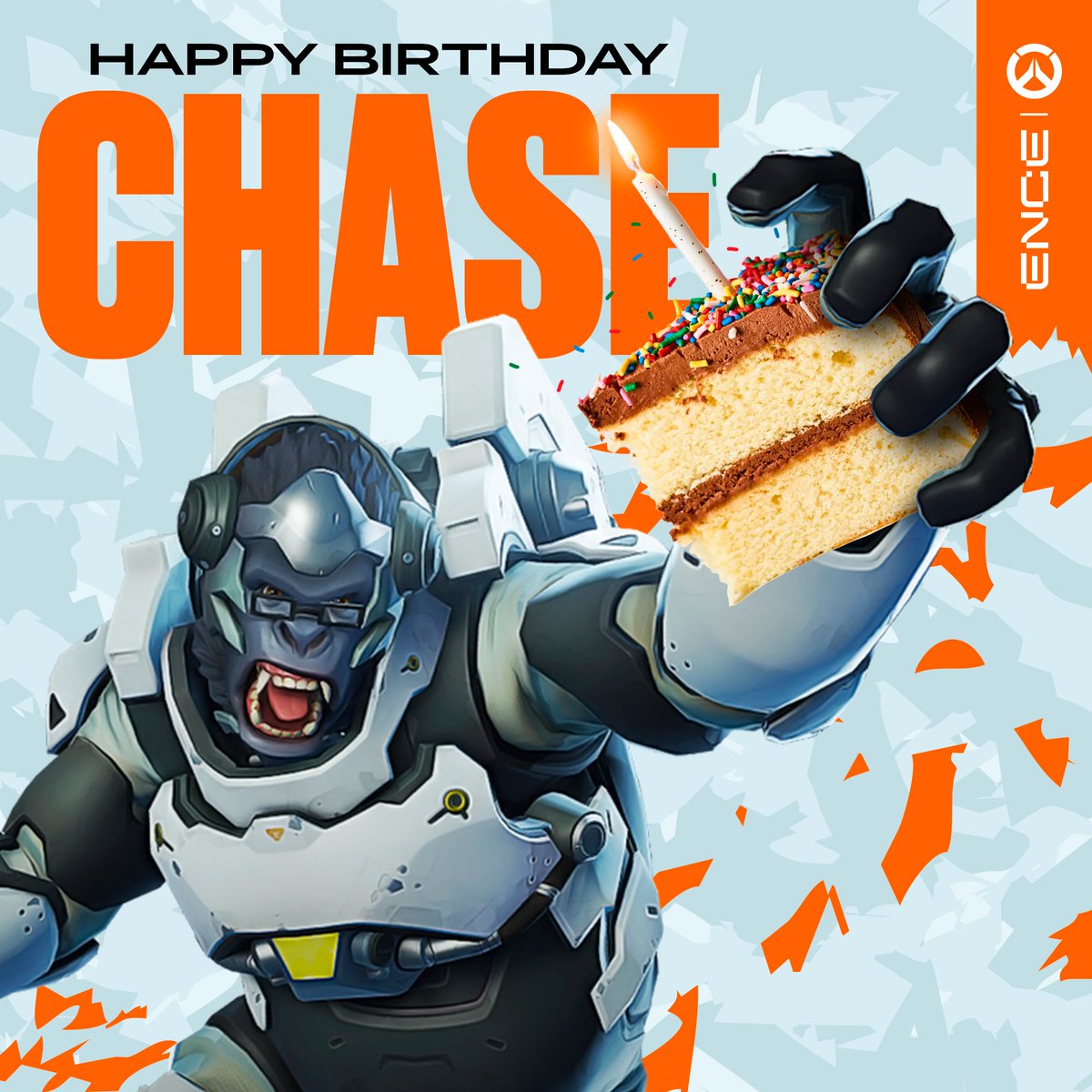 Time to dive into some birthday cake! HBD @Chase__ow 🥳🎂
