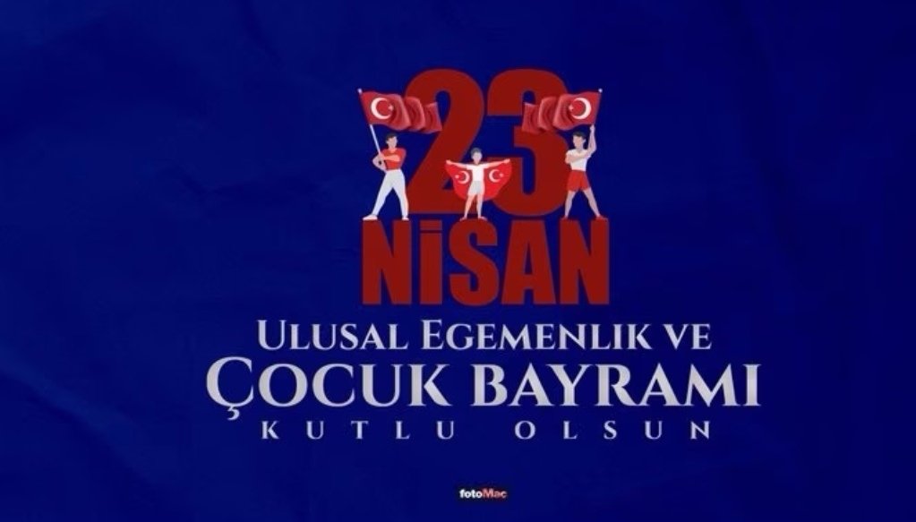 @AglayanOzan Günaydın kardeşim
23 Nisan Ulusal Egemenlik Ve Çocuk Bayramınız kutlu olsun..
🇹🇷 🇹🇷 🇹🇷 🇹🇷 🇹🇷 🇹🇷
Ne mutlu Türküm diyene