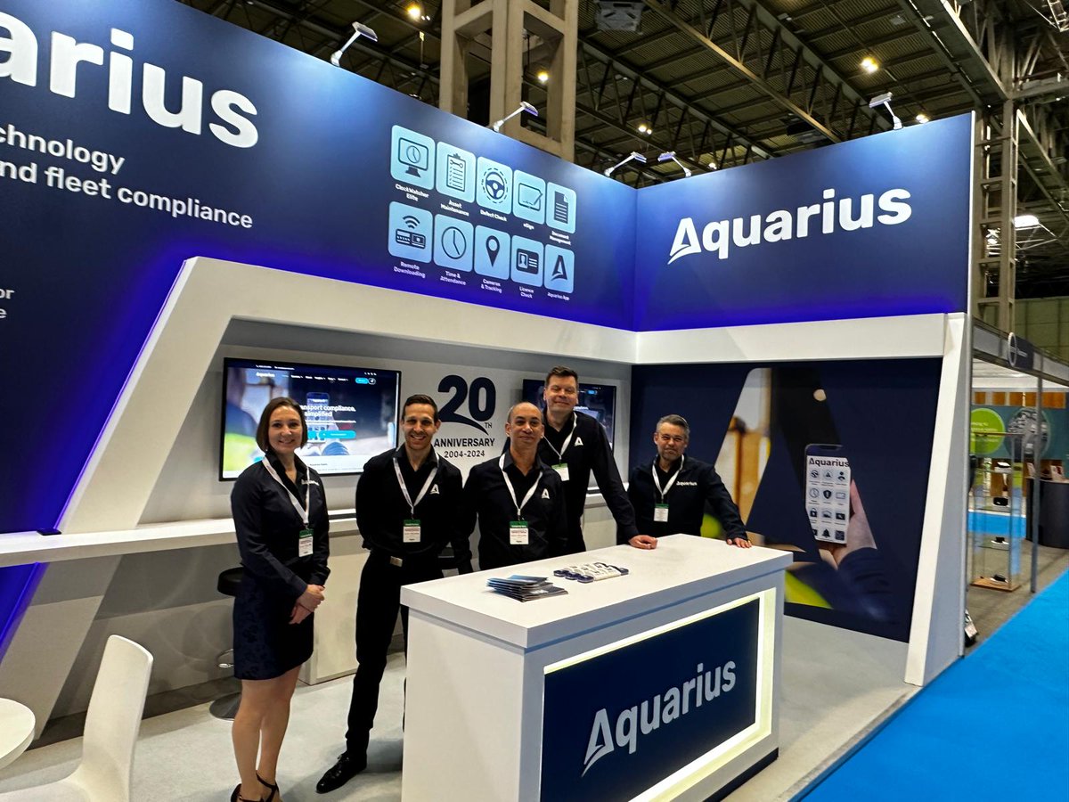 The team are all set up at the Commercial Vehicle Show and looking forward to three full days of meeting customers and new prospects, and catching up with colleagues.  Come by and see us on Stand 5B72.

#CVShow #Celebrating20Years #RoadTransport #FleetCompliance #DigitalSolutions