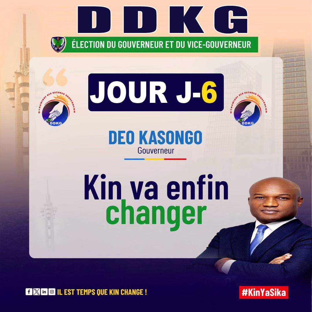 #KINSHASA : Plus les heures passent, les jours se succèdent, l'attente est énorme, les députés provinciaux face aux exigences des kinois, de voter util surtout de voter celui qui incarne les valeurs, celui qui a une vision distinguée @deodivo ! 
#DDKG Kin ya sika
#Deo_Kas_gouv