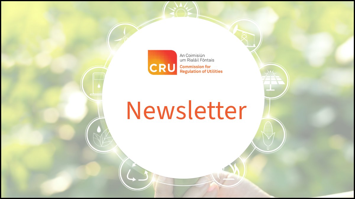 📰We have issued the latest version of our newsletter. Sign up to keep up to date with our work in regulating energy and water for a changing climate and protecting energy and water customers. View the latest newsletter here🔗 bit.ly/4dbxLrM