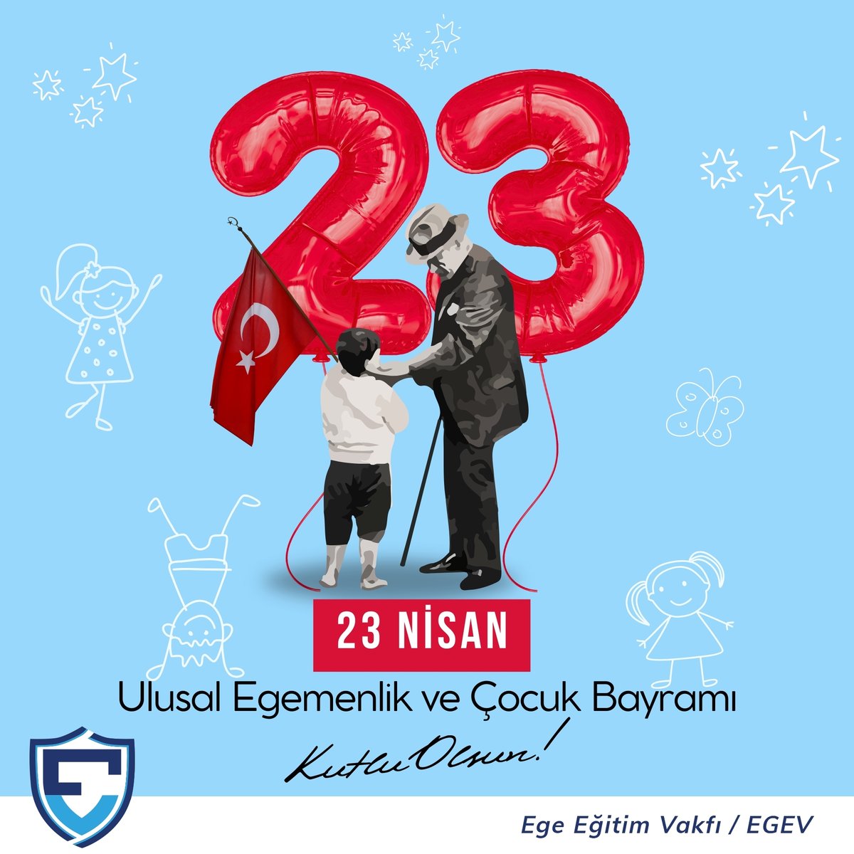 23 Nisan Ulusal Egemenlik ve Çocuk Bayramı'nı kutlarken, çocuklarımıza sevgi, sağlık ve mutluluk dolu bir gelecek diliyoruz! Geleceğimizin teminatı olan çocuklarımızın her zaman yanındayız! 🎈🌟🎉

instagram.com/p/C6F7PlYtPdb/