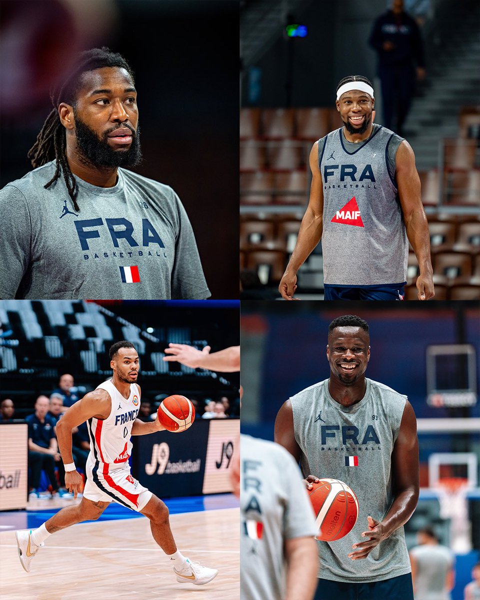 𝐏𝐥𝐚𝐲𝐨𝐟𝐟𝐬 𝐓𝐢𝐦𝐞 🫡🇪🇺 Envoyons de la force à nos 10 Bleus qui débutent aujourd’hui les Playoffs d’@EuroLeague 💪 #TeamFranceBasket | #PassionnémentBleu