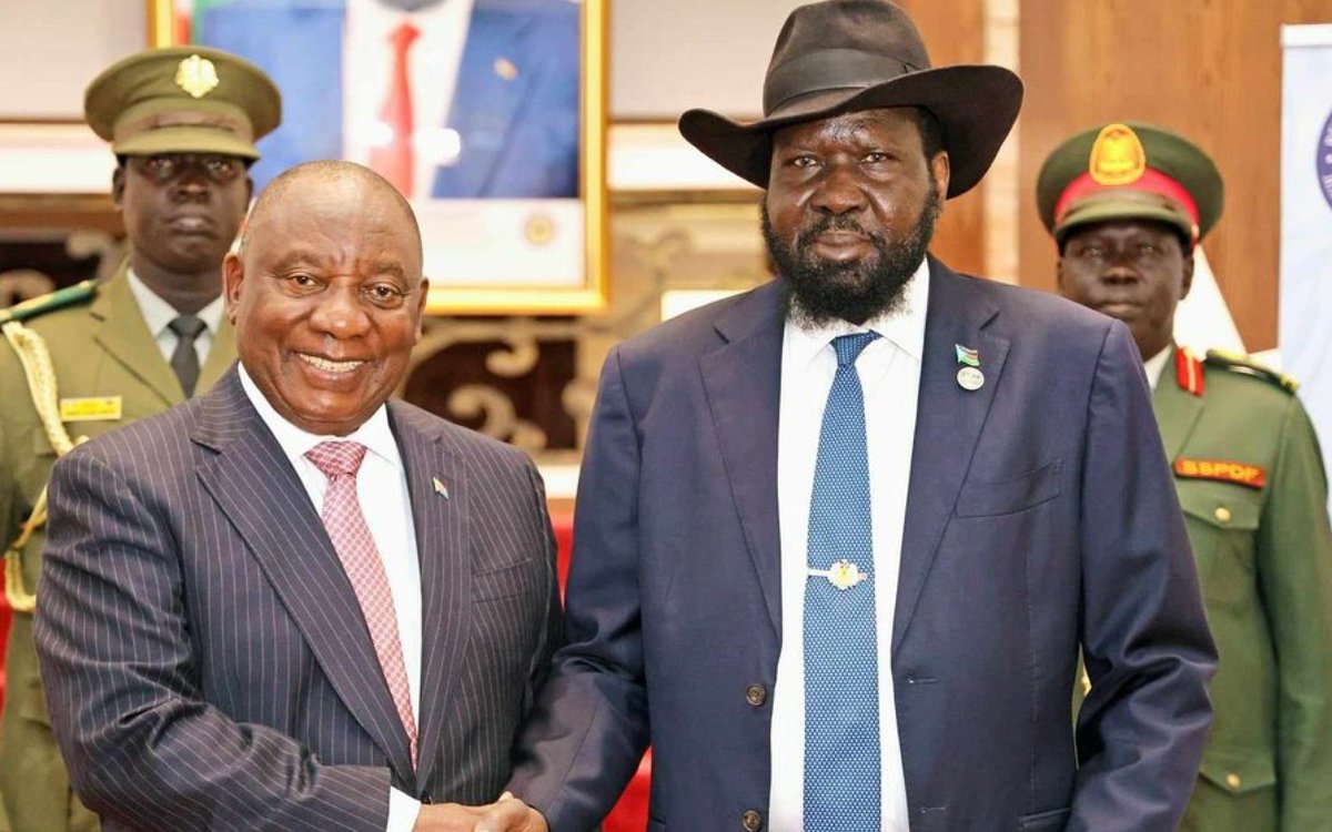 'South Sudan’s journey to statehood, and the progress it has made towards constructing and consolidating its nationhood, is a remarkable and largely untold story.' - H.E @CyrilRamaphosa, President of South Africa
