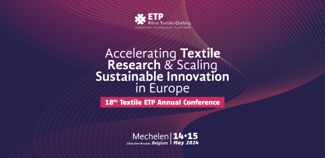 👔Join the 18th Textile ETP Annual Conference & learn about: ✅the EU Textile Research Partnership programme ✅overcoming funding & scaling challenges ✅the future of the industry 🗓️14-15 May 📍Mechelen 🇧🇪 🎯start-ups & scale-up businesses   More👉#ECCP: clustercollaboration.eu/content/textil…
