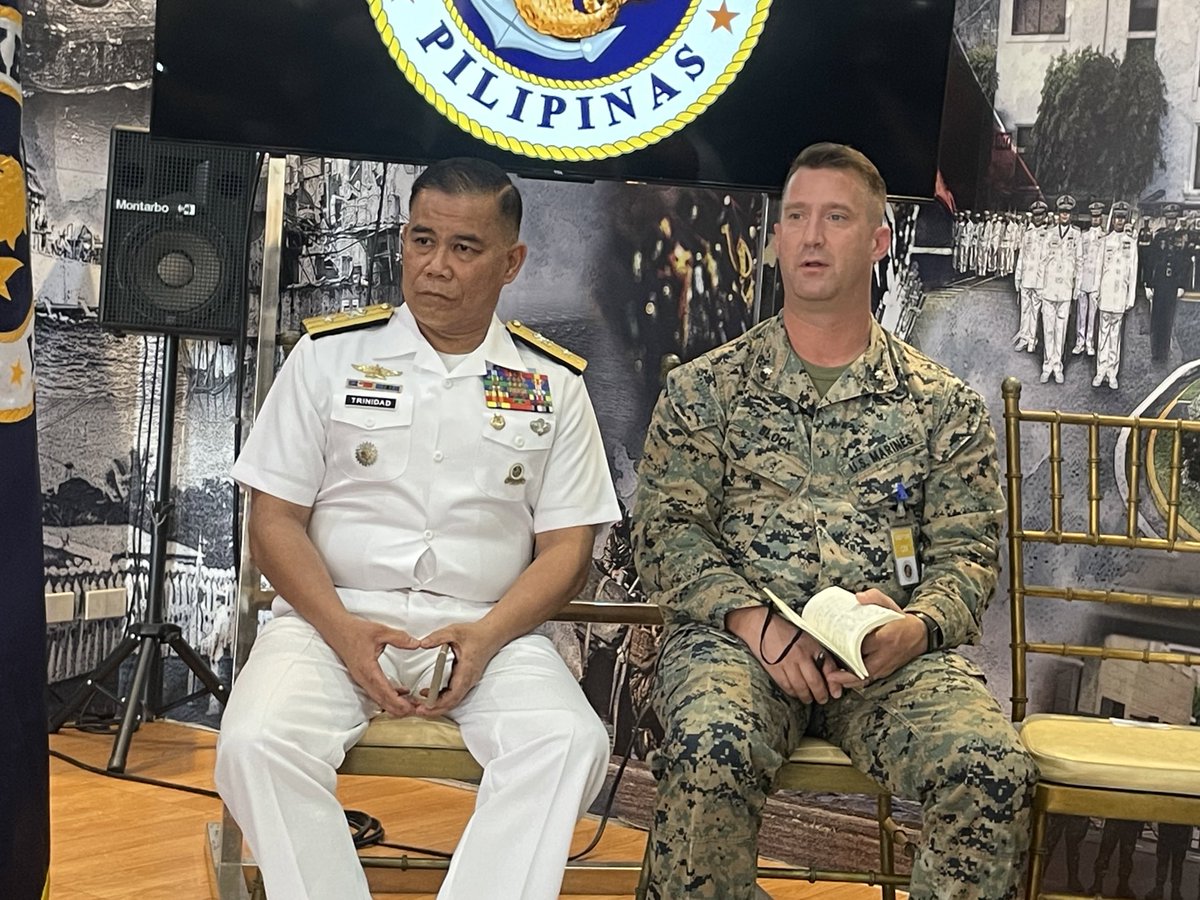 The Philippine Navy says China-made BRP Caliraya will be used as a mock enemy target during PH-US Balikatan’s sinking exercise.  

“No pun intended. No meaning to that. It’s just coincidental,” says Philippine Navy’s Commodore Roy Vincent Trinidad. | via @michael_delizo