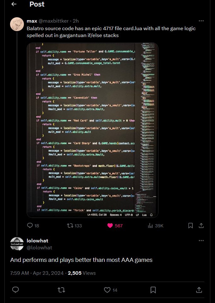 can't believe that a 2d card game is more performant than a ray traced graphical showcase.