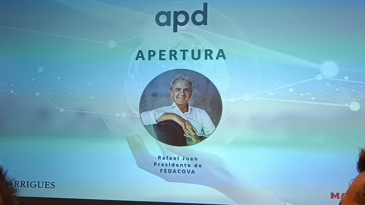 El presidente de FEDACOVA, @rafjuan , abre la Jornada de Trabajo 'Agribusiness en el panorama 2024' organizado por @APDasociacion y patrocinada por
@garrigues_es y @MAPFRE_ES
Con la colaboración de @FEDACOVA_VLC
y @ainiatecnologia
#agroalimentario #encuentroAPD