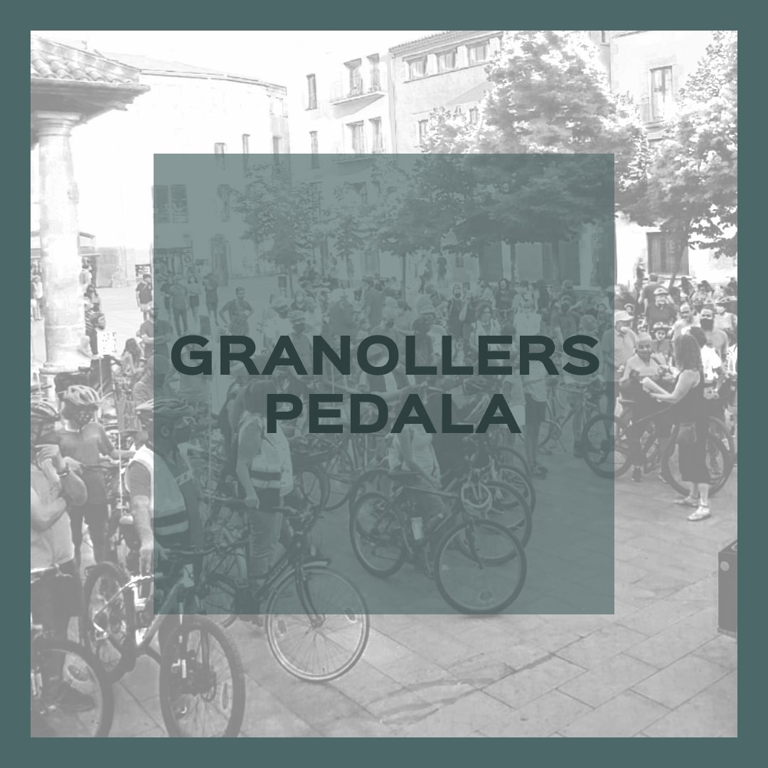 📢Tot sobre @granpedal
Associació que promou la ciclomobilitat urbana, articulant i dinamitzant el col·lectiu de persones usuàries de la  bicicleta, i oferint una interlocució amb les administracions  locals per desenvolupar la mobilitat amb bicicleta.
👉 granollerspedala.cat