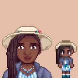 BWorthTownFM's tweet photo. Diverse!StardewValley’s Haley looks a lot like Siobhan Fyres from Sims 4 and I love it ❤️
Just too bad that Diverse!StardewValley’s Alex doesn’t look too familiar to his Sims 4 counterpart Sergio Romeo 🥲
#StardewValley #Sims4 #Sims4GetTogether #SiobhanFyres #StardewValleyHaley https://t.co/9ZPzGvLKhO