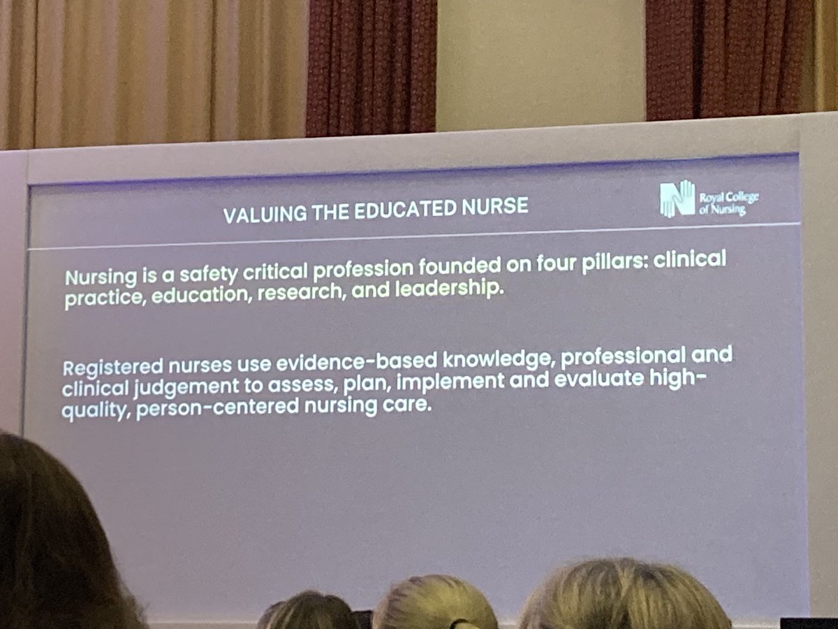 Recognising the value of the registered nurses #RCNEd24 @RCNEdForum