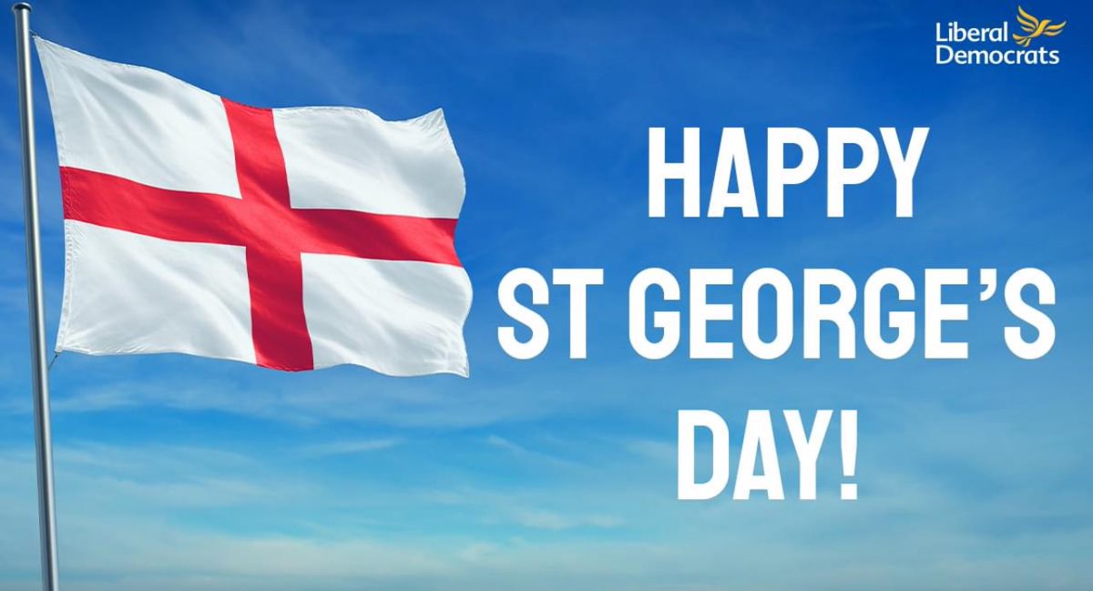 Wishing everyone in #EsherandWalton a Happy St George’s Day!
